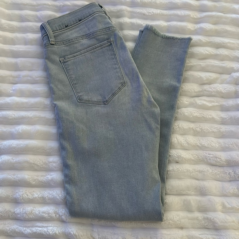Gap skinny light wash denim